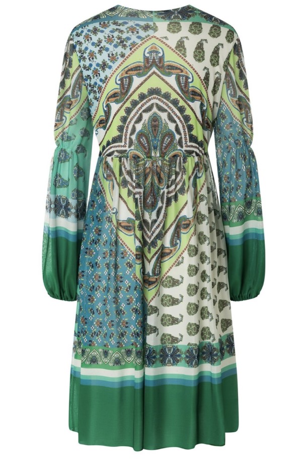 Ana Alcazar vihertävä mekko - Image 5