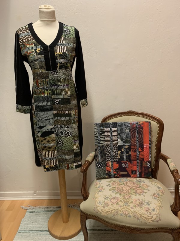 Dolcezzan kirjavakuvioitu mekko/tunika 73655