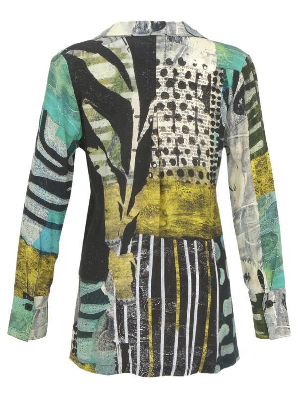 Dolcezzan kirjavakuvioitu tunika/pusero - Image 4