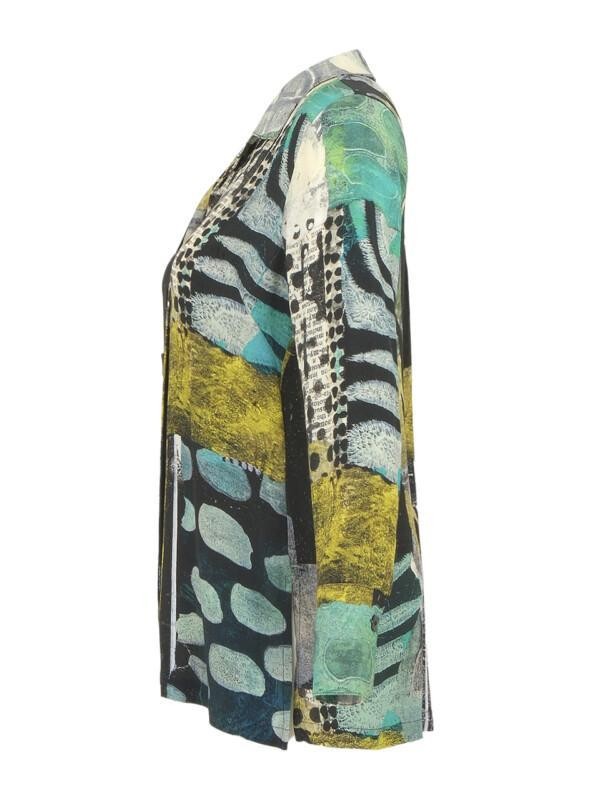 Dolcezzan kirjavakuvioitu tunika/pusero - Image 5