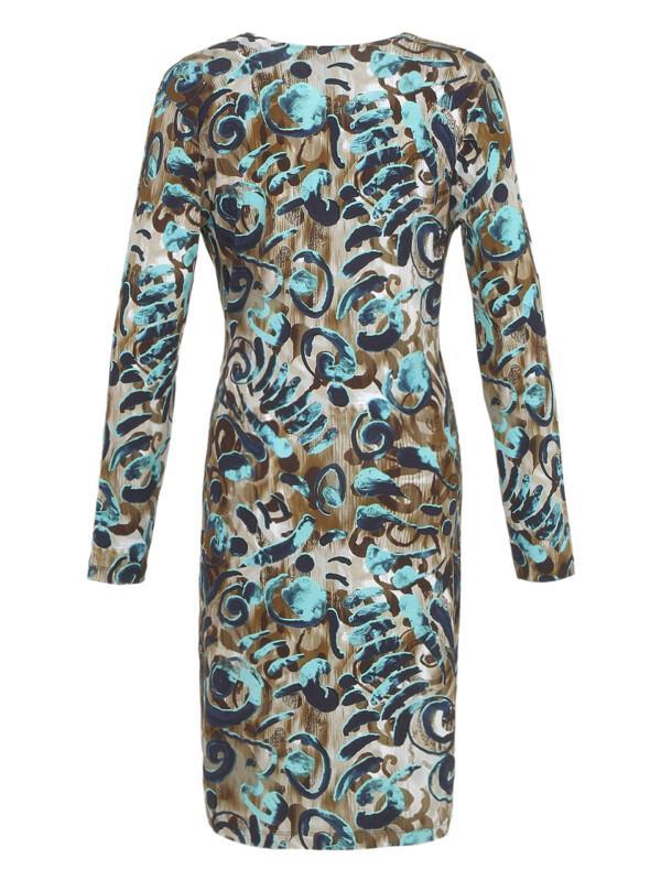 Dolcezzan kirjavakuvioitu mekko 74106 - Image 8