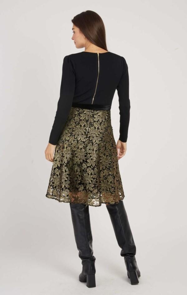 Derhyn Verena musta mekko - Image 3