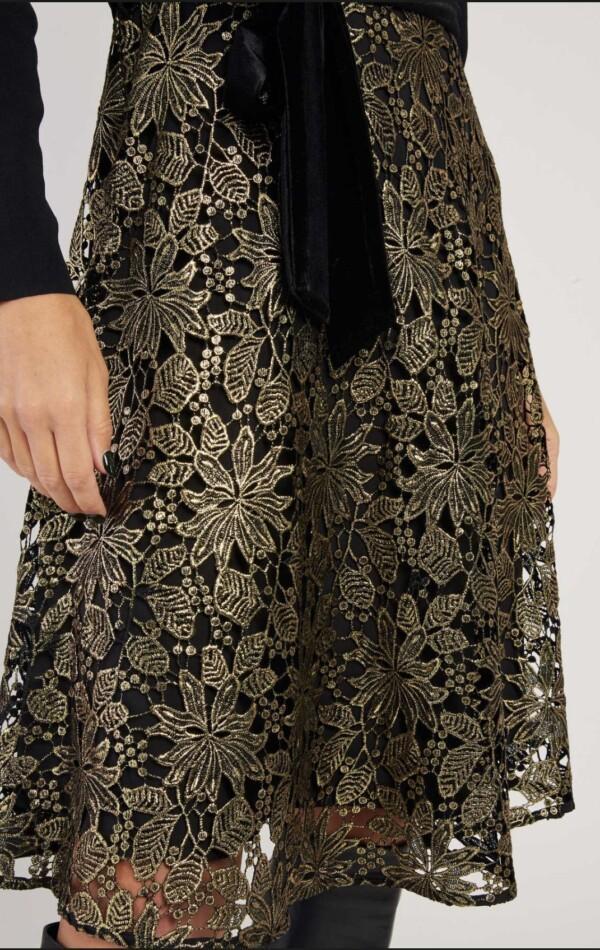 Derhyn Verena musta mekko - Image 5