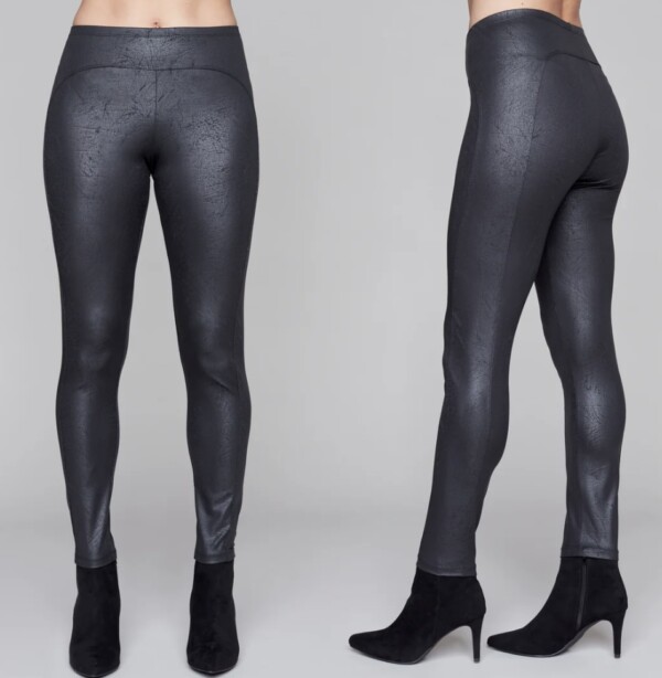 Complin K mustat tekstiili nahkahousut