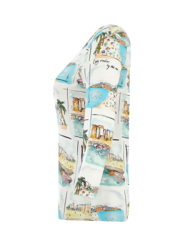 Dolcezza kirjavakuvioitu pusero 25112 - Image 3