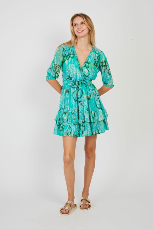 Derhyn Paolan turkoosi mekko/tunika