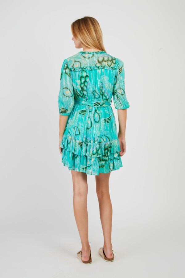 Derhyn Paolan turkoosi mekko/tunika - Image 2