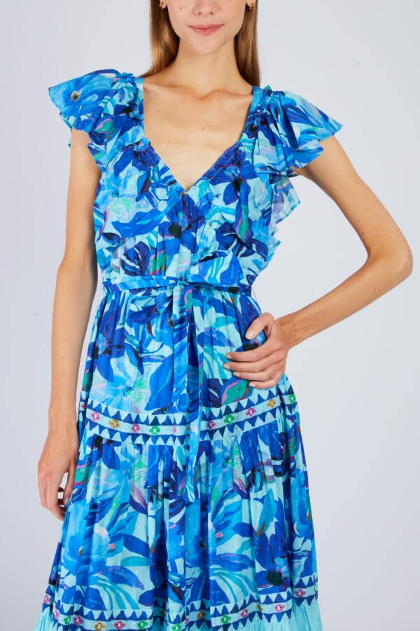 Derhyn Philomena kukkakuvioitu mekko - Image 2