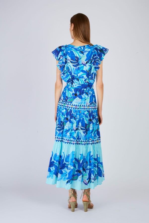 Derhyn Philomena kukkakuvioitu mekko - Image 5