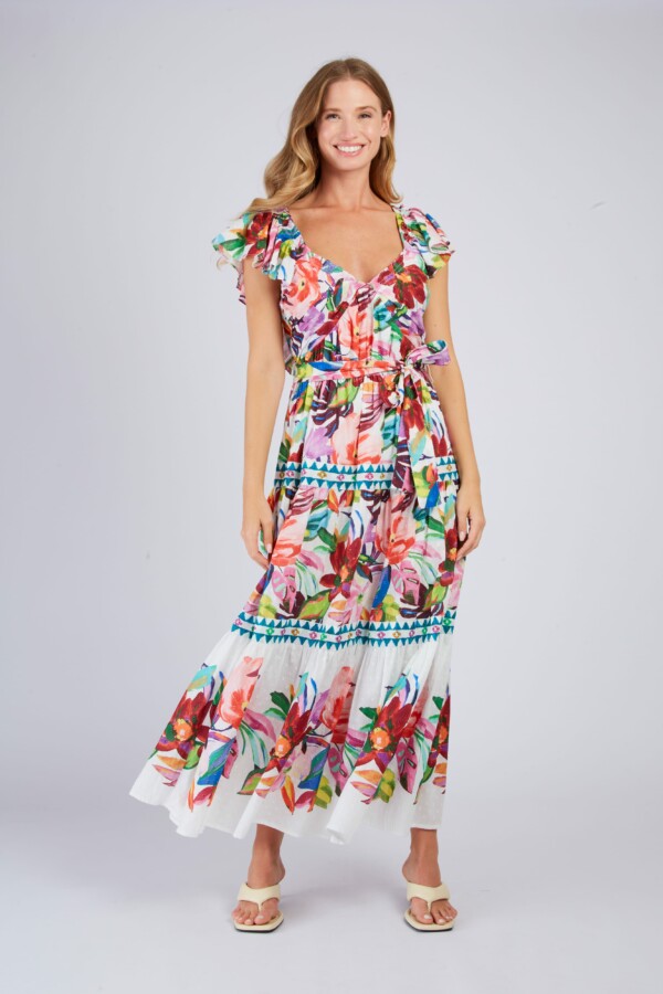 Derhyn Philomena kukkakuvioitu mekko - Image 2