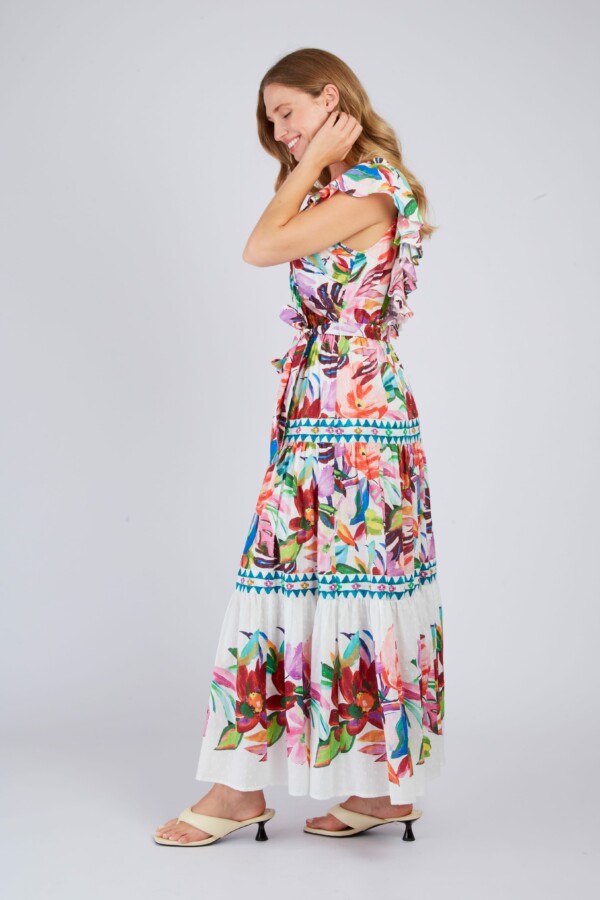 Derhyn Philomena kukkakuvioitu mekko - Image 3