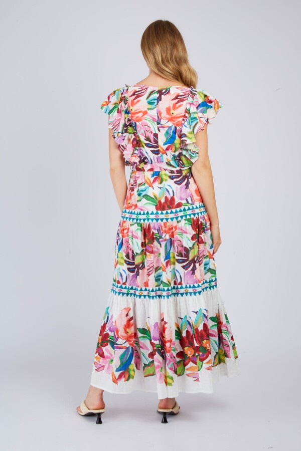 Derhyn Philomena kukkakuvioitu mekko - Image 4