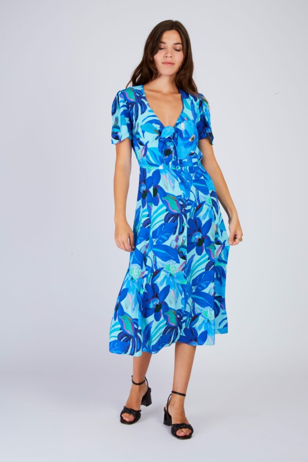 Derhyn Prune sininen  mekko - Image 6