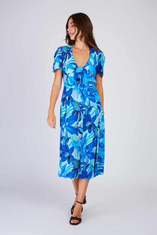 Derhyn Prune sininen  mekko - Image 2