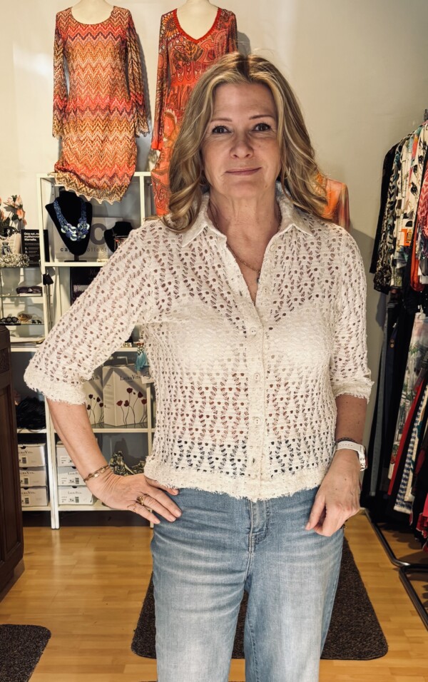 Eleria Cortesin kevyt pitsijakku