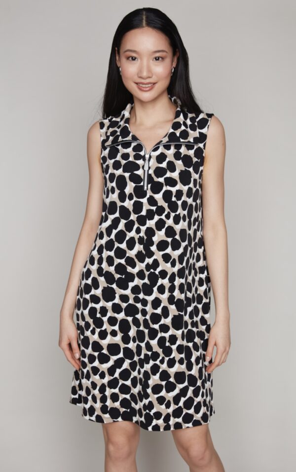 Compli K kirjavakuvioitu hihaton mekko - Image 2