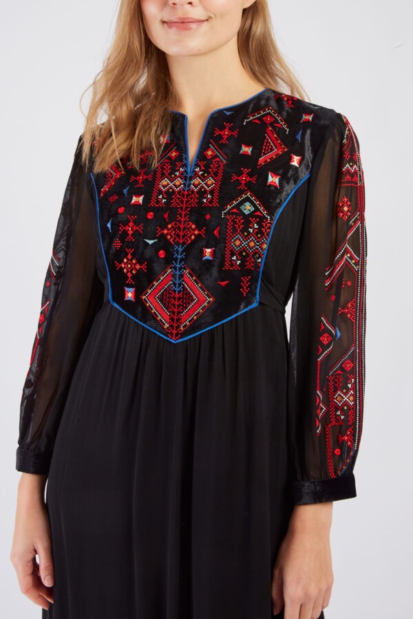 Derhyn Elioran musta mekko - Image 3