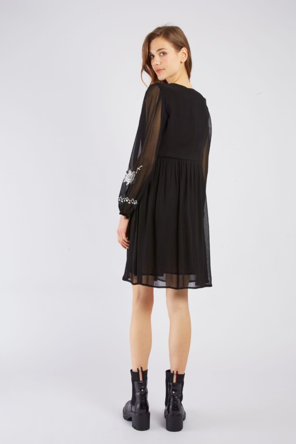 Derhyn Elisabeth musta mekko/tunika - Image 4