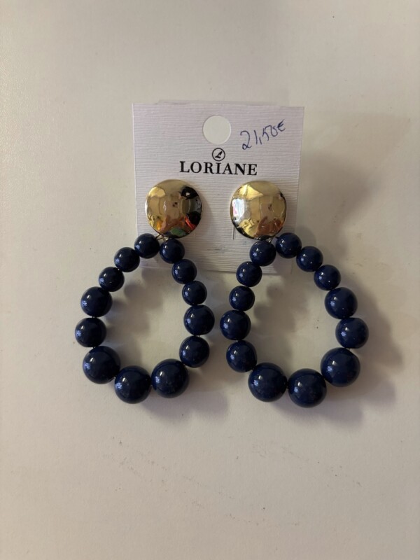 Helmikorvikset tummansiniset