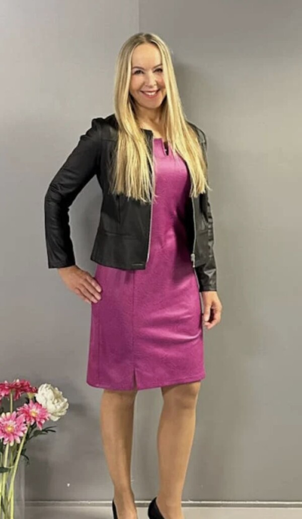 Tekstiilinahkainen Jakku Paula Musta - Image 5