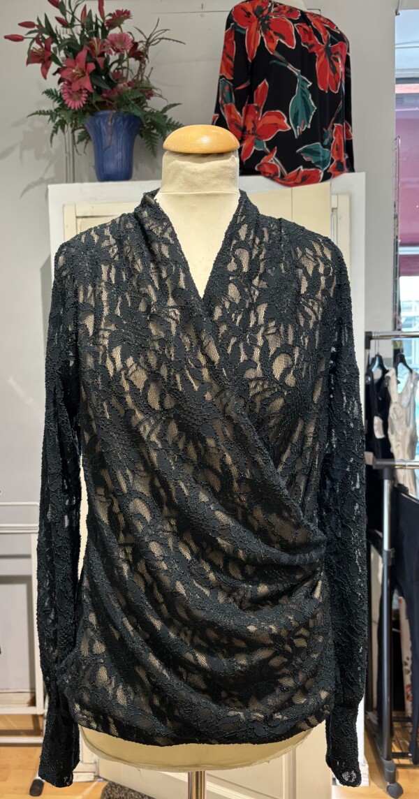 Eleria Cortesin  tummanvihreä  pitsipusero