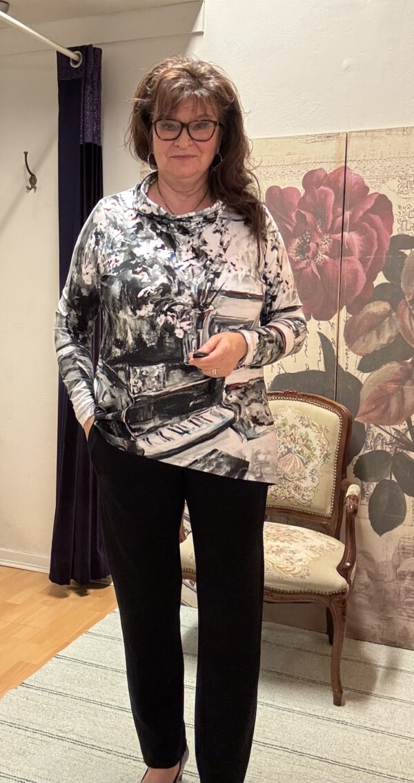 Dolcezzan kirjavakuvioitu pusero