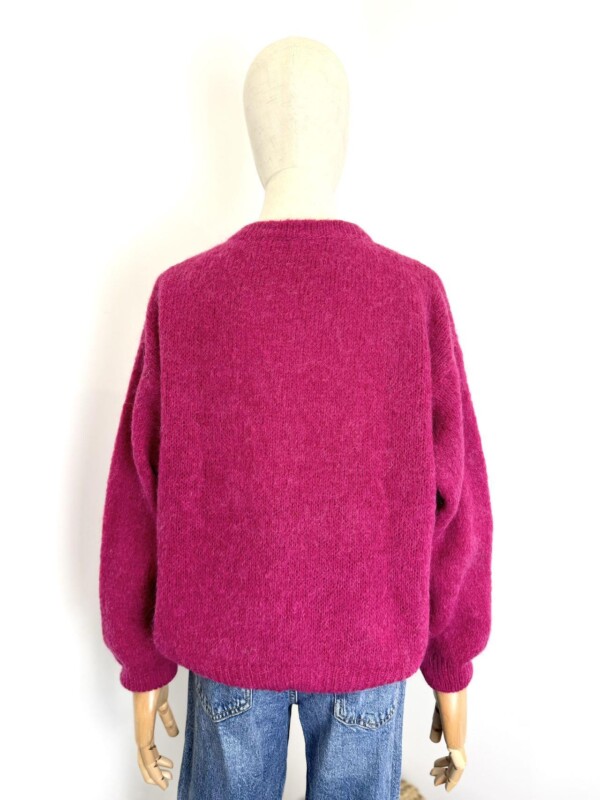 Neuletakki, napit edessä, pyöreä pääntie - Image 3