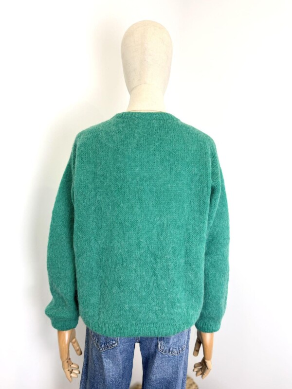 Neuletakki, napit edessä, pyöreä pääntie - Image 3