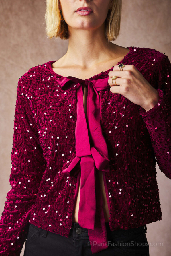 Paljettibolero – tyylikäs ja juhlava - Image 2