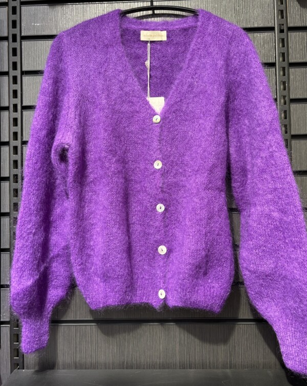 Lyhyt neuletakki - mohairsekoitetta - Image 2