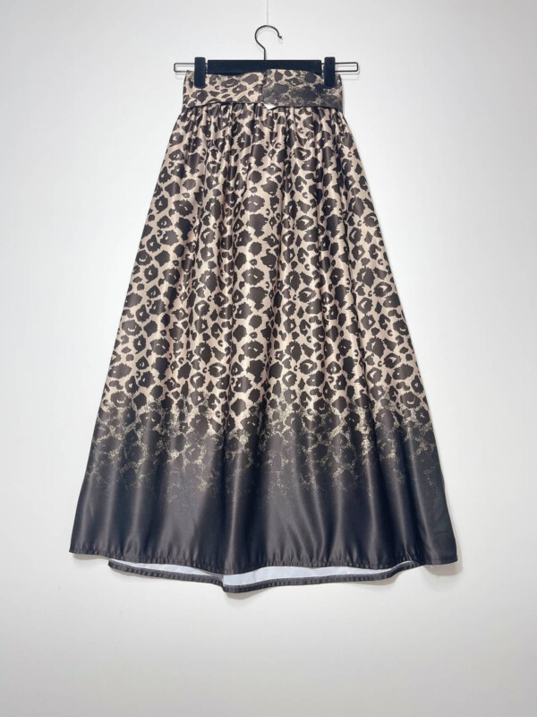 đź–¤ Musta/Ruskea pantterikuvioinen hame - Image 2