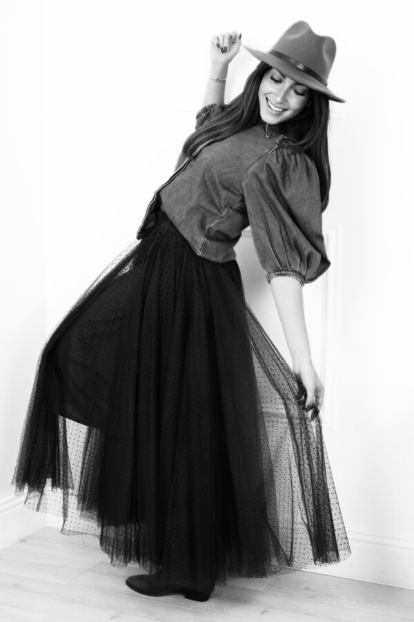 Tyllihame monikerroksinen, Musta - Image 2