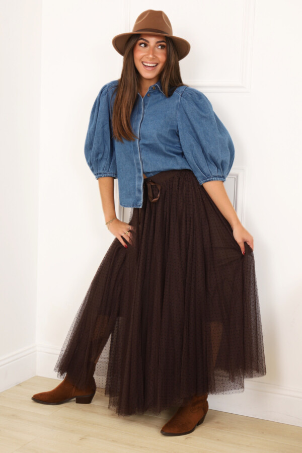 Tyllihame monikerroksinen,  Ruskea - Image 2