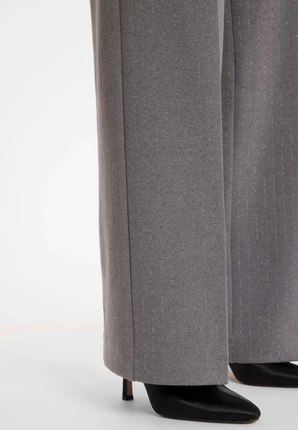 Ana Alcazar harmaat leveälahkeiset housut - Image 5