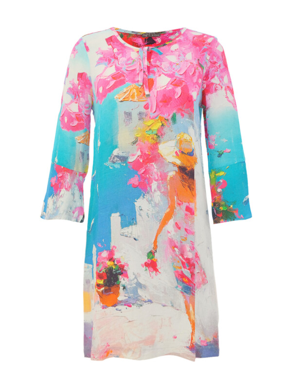 Dolcezza mekko/tunika, upea taideprintti.