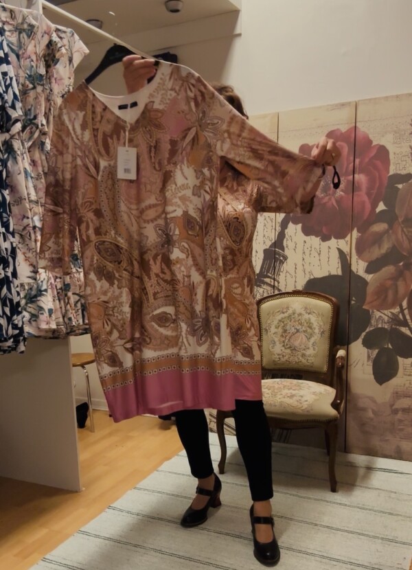 Ana Alcazar kirjavakuvioitu mekko - Image 2