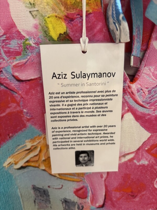 Dolcezza mekko/tunika, upea taideprintti. - Image 5