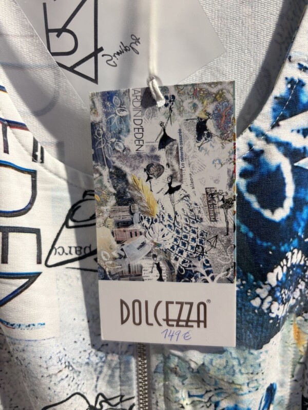 Dolcezza liivimekko “Collage #46” (Majella LeBlanc) - Image 4